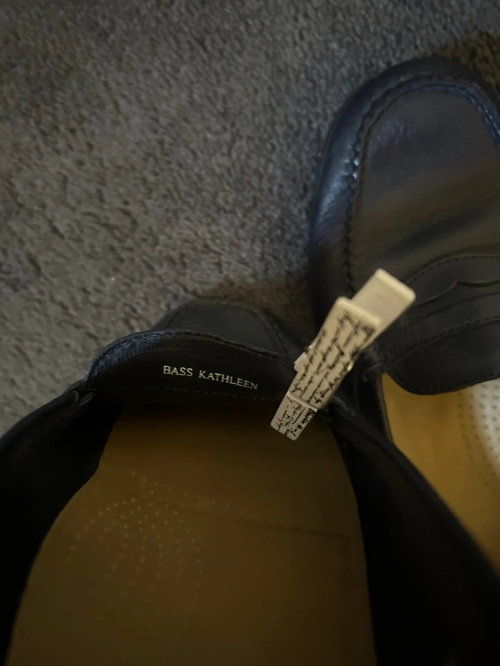 G. H: Bass Leather Penny Loafers
